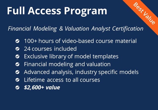 FMVA Financial Modeling and Valuation Analyst | CFI Videos -CFI-Premium 2 FMVA Financial Modeling and Valuation Analyst | CFI Videos -CFI-Premium - Image 2
