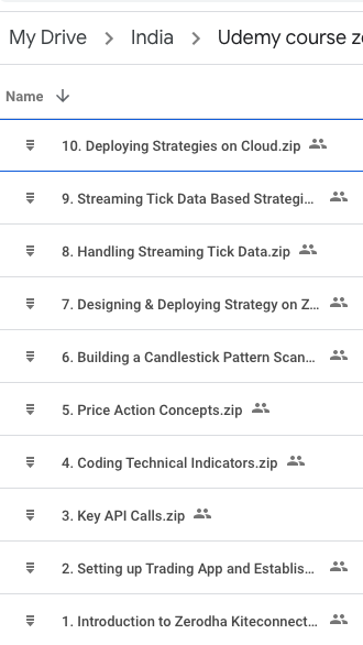 Algorithmic Trading on Zerodha Platform-Premium 4 Algorithmic Trading on Zerodha Platform-Premium - Image 4