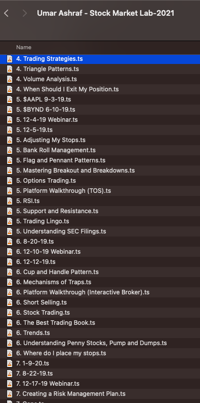 Umar Ashraf - Stock Market Lab-2021 Course-Premium 5 Umar Ashraf - Stock Market Lab-2021 Course-Premium - Image 5
