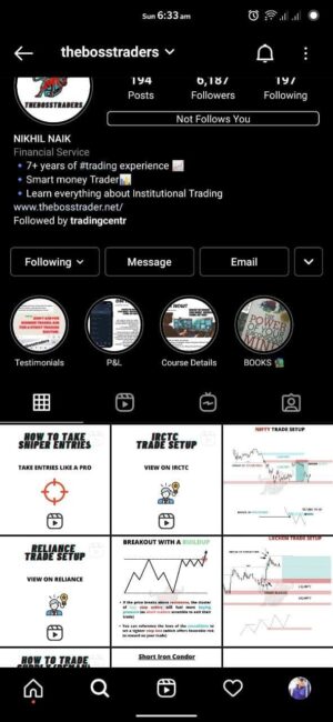 THE BOSS ICT STYLE INDIAN TRADER-Premium