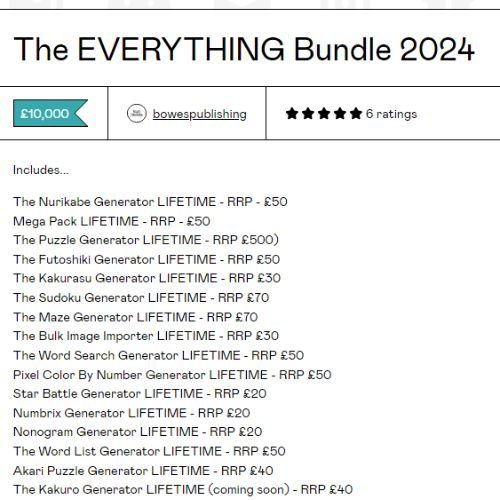 BowesPublishing - The EVERYTHING Bundle 2024 (KDP) 1 BowesPublishing - The EVERYTHING Bundle 2024 (KDP)