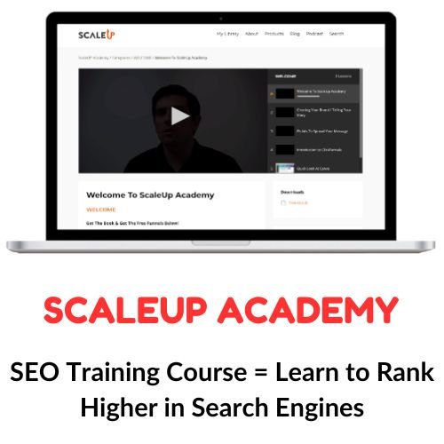 ScaleUP Academy – SEO Training Course = Learn to Rank Higher in Search Engines 1 ScaleUP Academy – SEO Training Course = Learn to Rank Higher in Search Engines