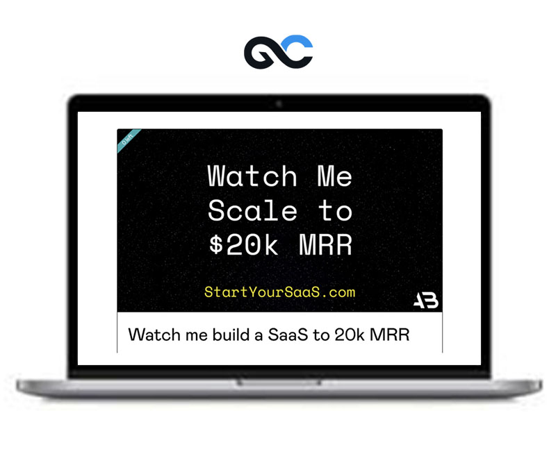 Alex Berman - Watch me build a SaaS to 20k MRR - premium Courses 1 Alex Berman - Watch me build a SaaS to 20k MRR - premium Courses