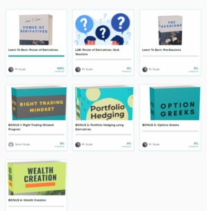 Compound The Money - Learn To Earn - Power of Derivatives (2022) Course