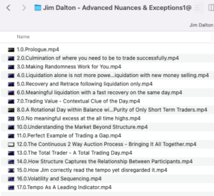 Jim Dalton - Advanced Nuances Exceptions ECourse - Premium Courses