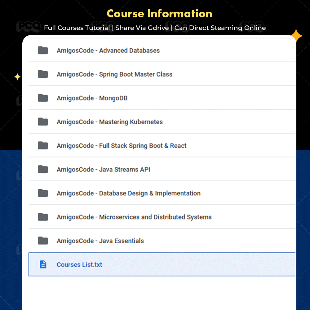 Amigoscode Coding Courses Collection 2 Amigoscode Coding Courses Collection - Image 2