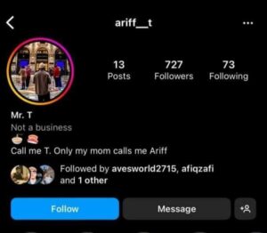 Ariff_t (SNR Course_Malaysian Trader) Latest 2022