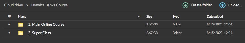 Drewize Banks Main Online Course 2 Drewize Banks Main Online Course - Image 2