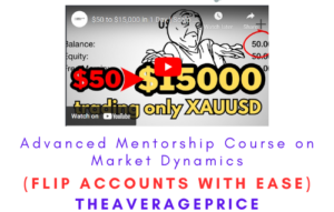 Advanced Mentorship Course on Market Dynamics (Flip accounts with ease)