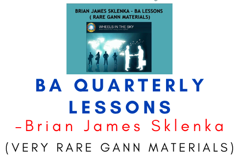 Brian James Sklenka – BA Quarterly Lessons 1 Brian James Sklenka – BA Quarterly Lessons