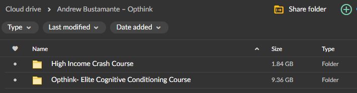 Andrew Bustamante – Opthink 1 Andrew Bustamante – Opthink