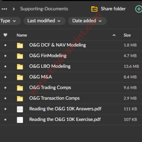Wall Street Prep - Oil & Gas Modeling Course 3 Wall Street Prep - Oil & Gas Modeling Course - Image 3