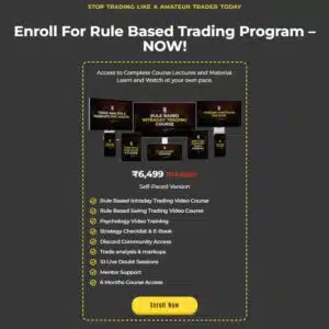 Trade With Sahil Rule Based Trading Course