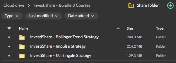Investishare – Bundle 3 Courses 1 Investishare – Bundle 3 Courses