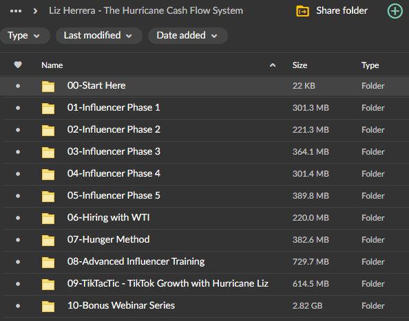 Liz Herrera – The Hurricane Cash Flow System 1 Liz Herrera – The Hurricane Cash Flow System