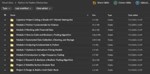 Python for Traders Masterclass 2024