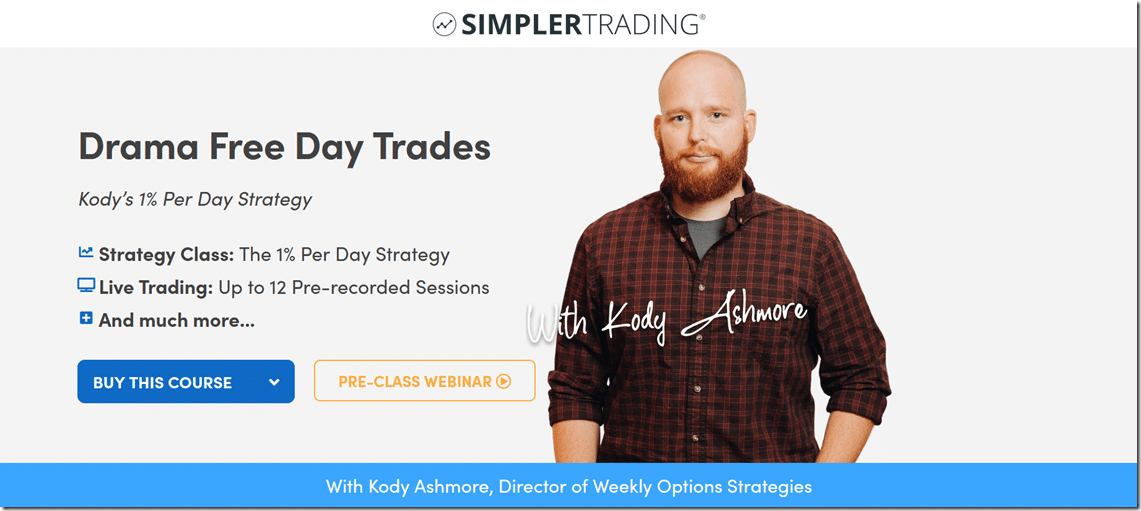 Simpler Trading – Drama Free Day Trades ELITE – Kody Ashmore 1 Simpler Trading – Drama Free Day Trades ELITE – Kody Ashmore