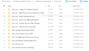 Dan Lok Bundle Courses Collection