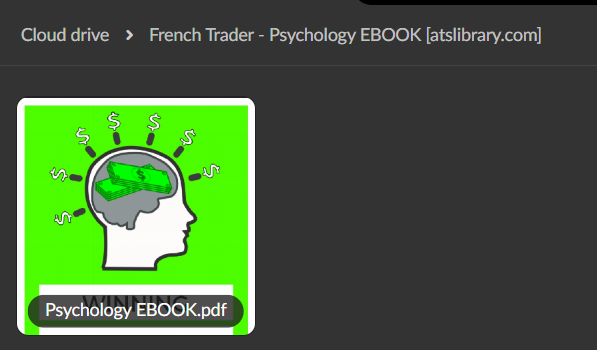 French Trader – Psychology EBOOK 1 French Trader – Psychology EBOOK