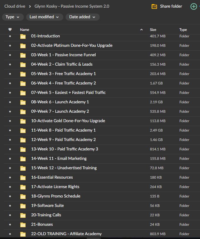 Glynn Kosky – Passive Income System 2.0 2 Glynn Kosky – Passive Income System 2.0 - Image 2