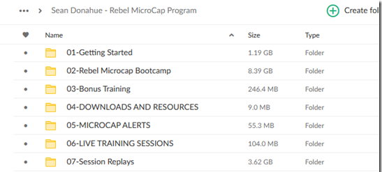 Sean Donahue – Rebel MicroCap Program 1 Sean Donahue – Rebel MicroCap Program