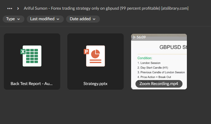 Ariful Sumon – Forex trading strategy only on gbpusd (99 percent profitable) 2 Ariful Sumon – Forex trading strategy only on gbpusd (99 percent profitable) - Image 2