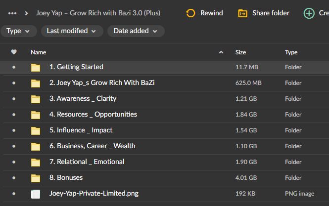 Joey Yap - Grow Rich with Bazi 3.0 (Plus) 2 Joey Yap - Grow Rich with Bazi 3.0 (Plus) - Image 2