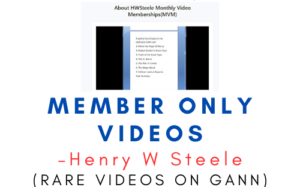 Henry W Steele – Member Only Videos