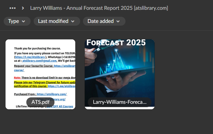 Larry Williams – Annual Forecast Report 2025 2 Larry Williams – Annual Forecast Report 2025 - Image 2