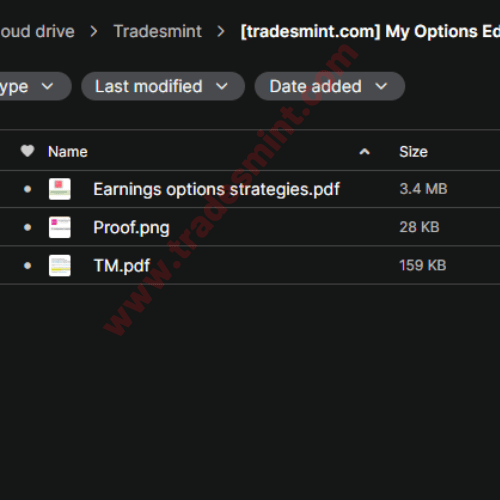 My Options Edge – Earnings Options Strategies 2 My Options Edge – Earnings Options Strategies - Image 2