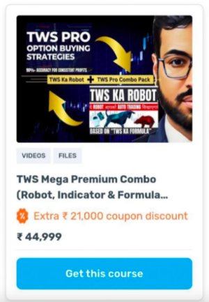 Trade with Sanchit TWS Mega Premium Combo