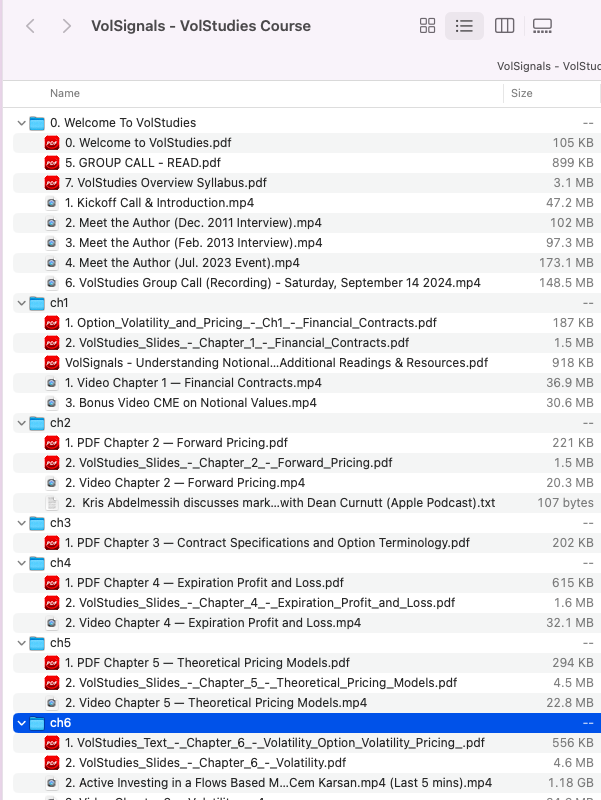 VolSignals - VolStudies Course 3 VolSignals - VolStudies Course - Image 3