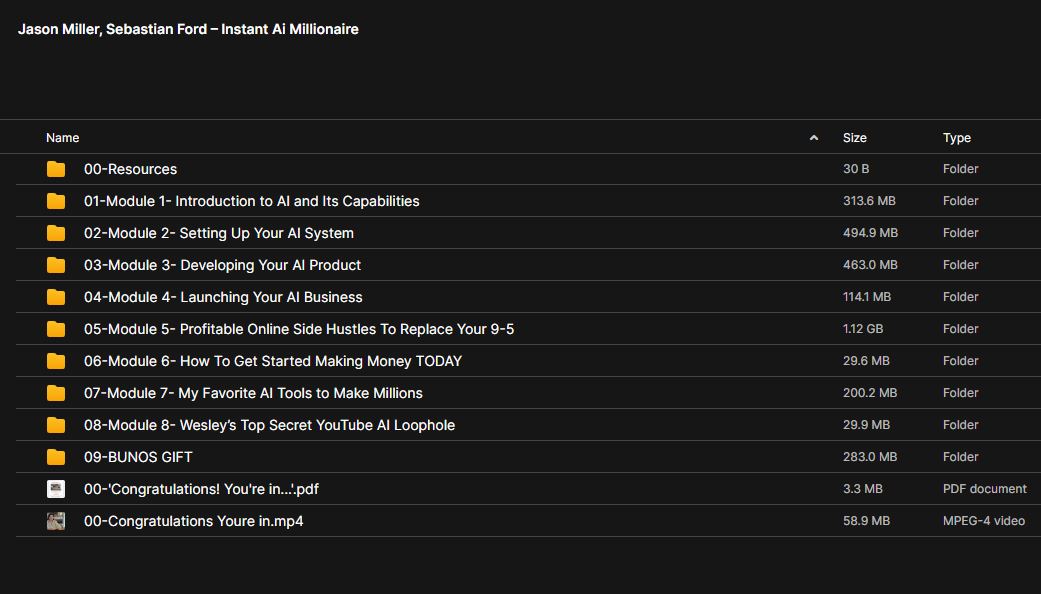 Jason Miller, Sebastian Ford – Instant Ai Millionaire 2 Jason Miller, Sebastian Ford – Instant Ai Millionaire - Image 2