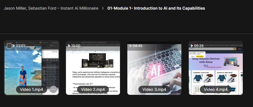 Jason Miller, Sebastian Ford – Instant Ai Millionaire 3 Jason Miller, Sebastian Ford – Instant Ai Millionaire - Image 3