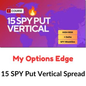 My Options Edge – 15 SPY Put Vertical Spread