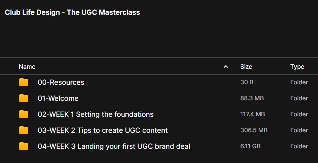 Club Life Design – The UGC Masterclass 2 Club Life Design – The UGC Masterclass - Image 2