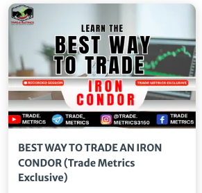 Trade Metrics BEST WAY TO TRADE AN IRON CONDOR (Trade Metrics Exclusive)