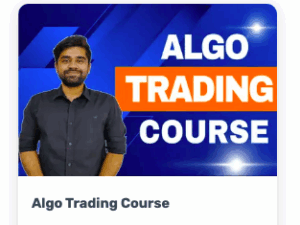 Harshith Bhardwaj Algo Trading Course