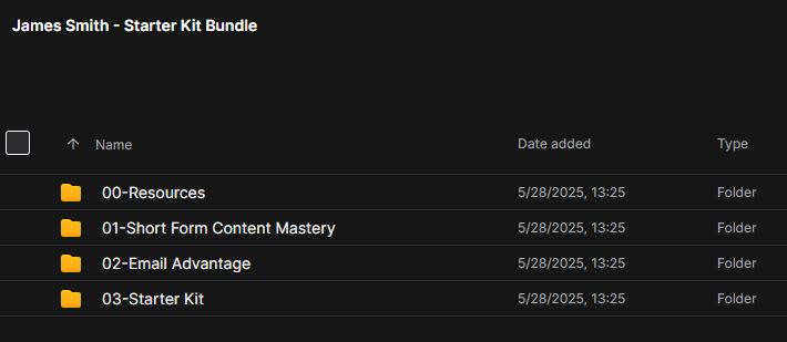 James Smith – Starter Kit Bundle 2 James Smith – Starter Kit Bundle - Image 2