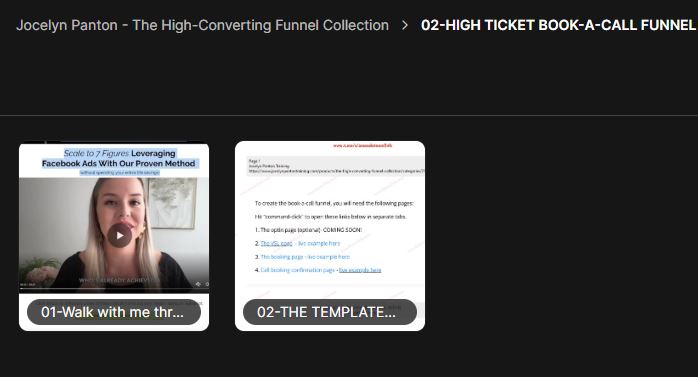 Jocelyn Panton – The High-Converting Funnel Collection 3 Jocelyn Panton – The High-Converting Funnel Collection - Image 3