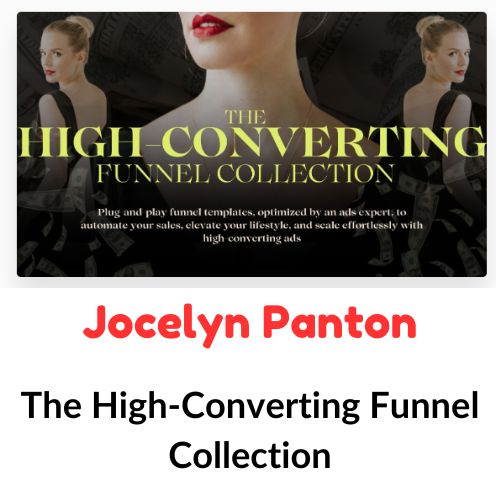 Jocelyn Panton – The High-Converting Funnel Collection 1 Jocelyn Panton – The High-Converting Funnel Collection