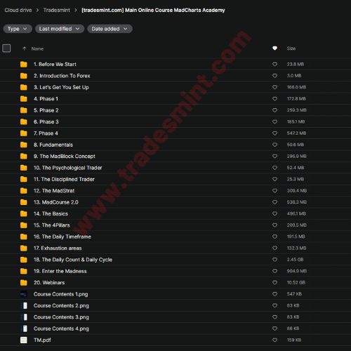 MadCharts Academy - Trading Course 2 MadCharts Academy - Trading Course - Image 2