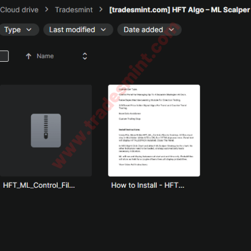 HFT Algo – Machine Learning Scalper NT8 2 HFT Algo – Machine Learning Scalper NT8 - Image 2