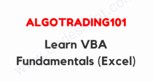 AlgoTrading101 - Learn VBA Fundamentals (Excel)