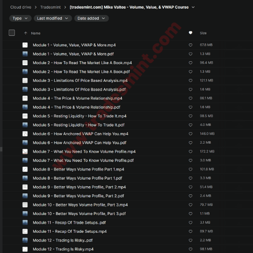Mike Valtos - Volume, Value, & VWAP Course 2 Mike Valtos - Volume, Value, & VWAP Course - Image 2