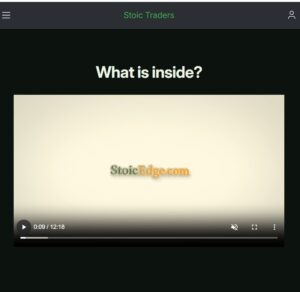 Stoic Traders – Content Bundle – 4 Trading Courses
